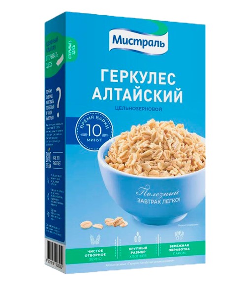 Хлопья Мистраль 400г Геркулес Алтайский