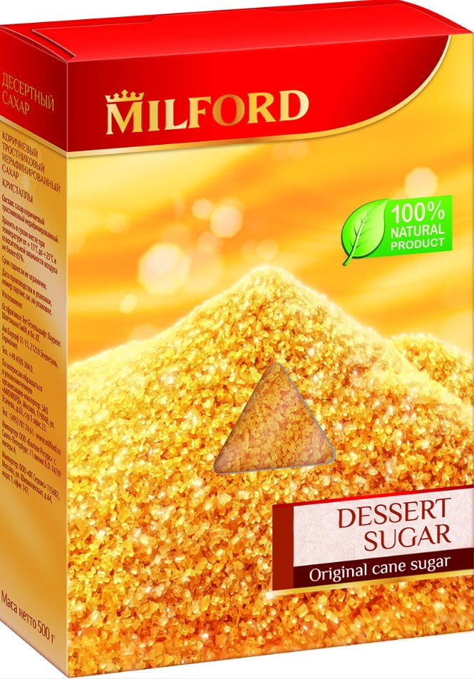 Чайный сахар Десертный 500г МИЛФОРД