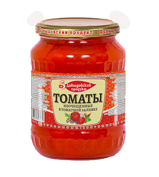 Томаты неочищены в томат.соке 680 гр ст.б