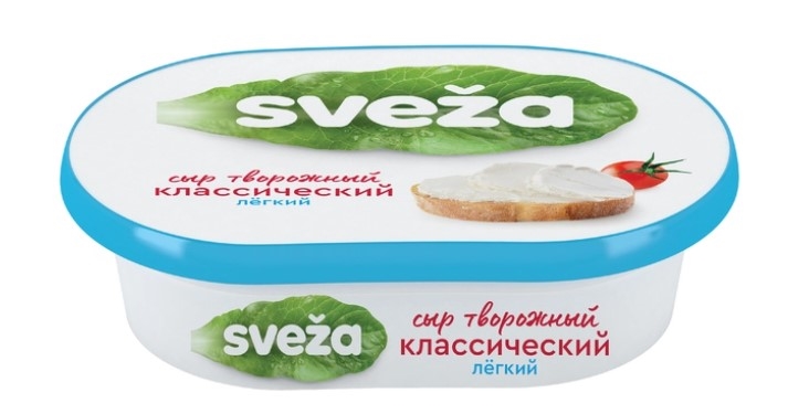 Сыр творожный Лёгкий  мдж в сухом веществе не менее  35% ст/пл 150г Свежа