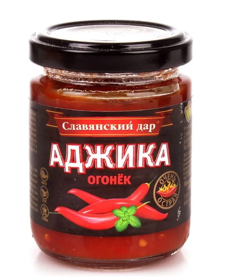Аджика-Огонек  170г Славянский дар