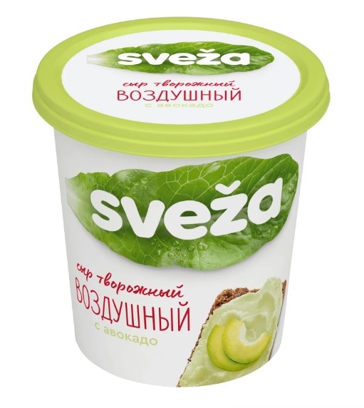 Сыр творожный Воздушный с Авокадо 60% ст/пл 150г Свежа