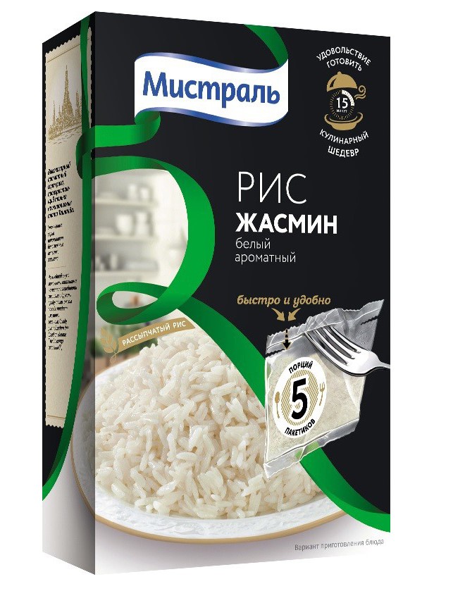 Рис Мистраль 5*80г Жасмин аромат. длинноз.