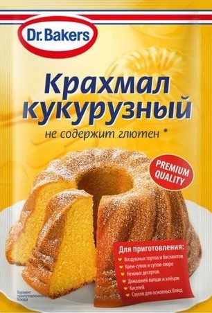 Крахмал Кукурузный Dr.Bakers