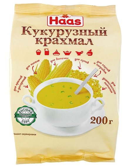 Кукурузный крахмал ХААС 200г