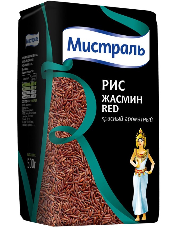 Рис Мистраль 500г Жасмин Red