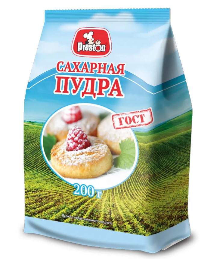 Сахарная пудра Pr.Preston 200 г