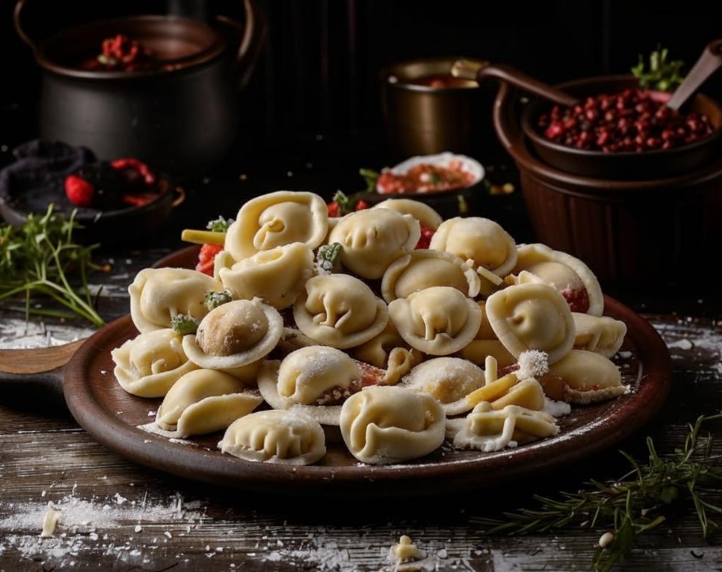 Пельмени, тесто