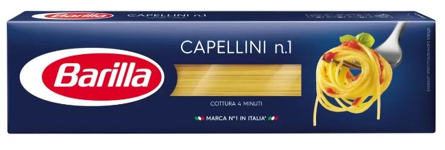 Капелини №1 450г Barilla Длинная паста