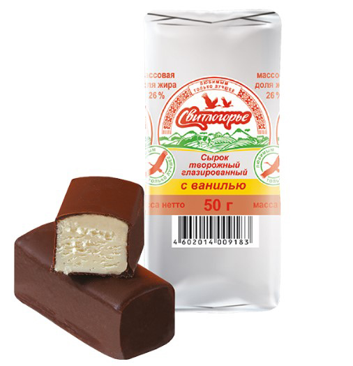 Сырок творожный глазированный с ванилью