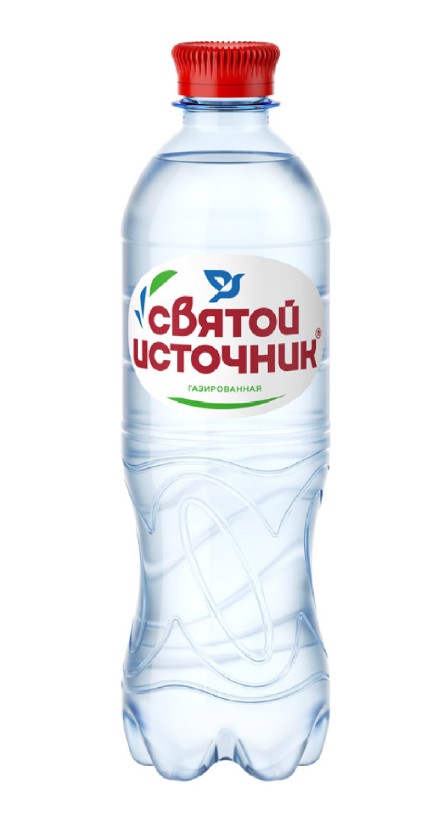 Вода Святой источник 0,5л  газ