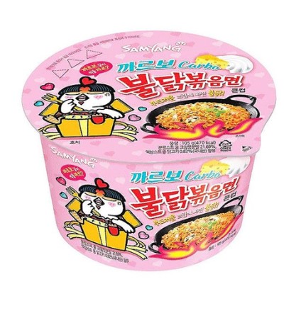 Лапша Самянг острая курица в соусе карбонара 105г