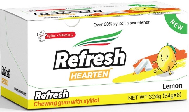 жевательная рез. РЕФРЕШ со вкусом Лимона 54г