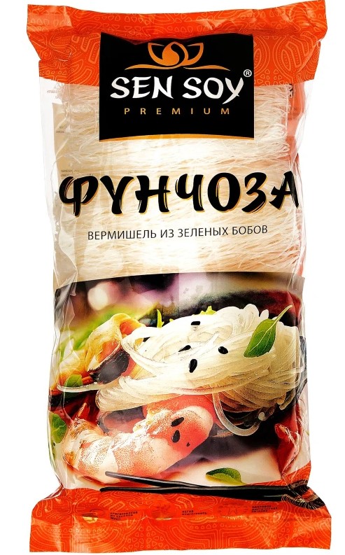 Вермишель Фунчоза 200г Sen Soy