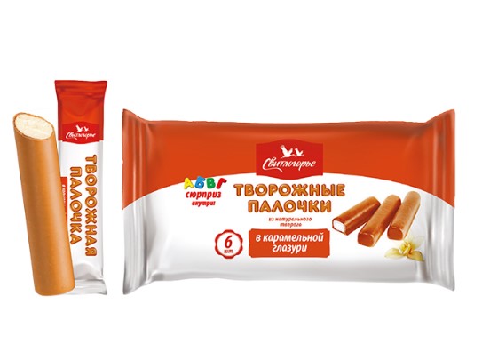 Творожные палочки в карамельной глазури