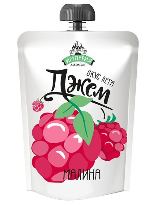 Джем 300г Малиновый дой-пак Россия