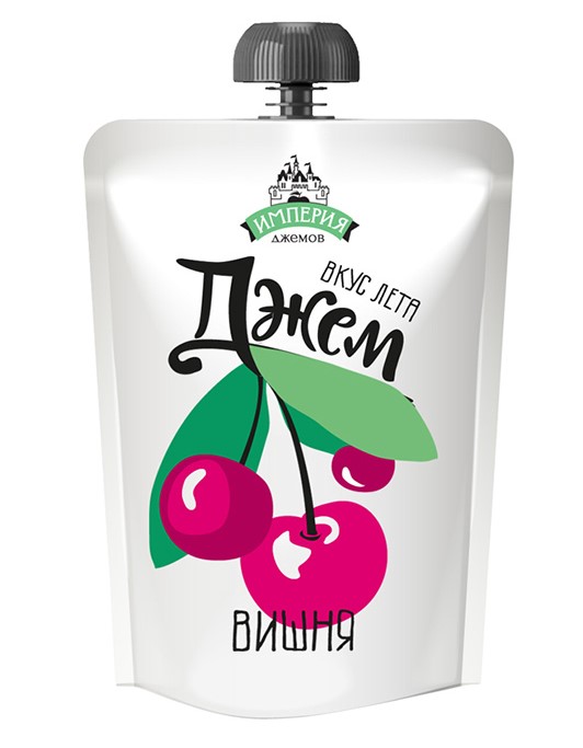 Джем 300г Вишневый дой-пак Россия