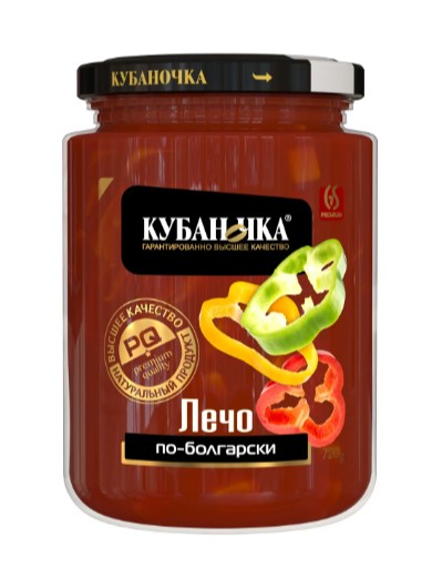 Лечо по-болгарски 720г Кубаночка