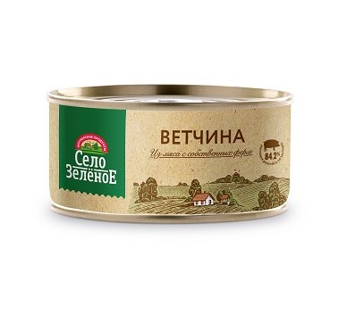 Ветчина из свинины 325г Село Зеленое