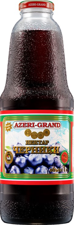 Нектар Черники 1л ТМ Азери-Гранд