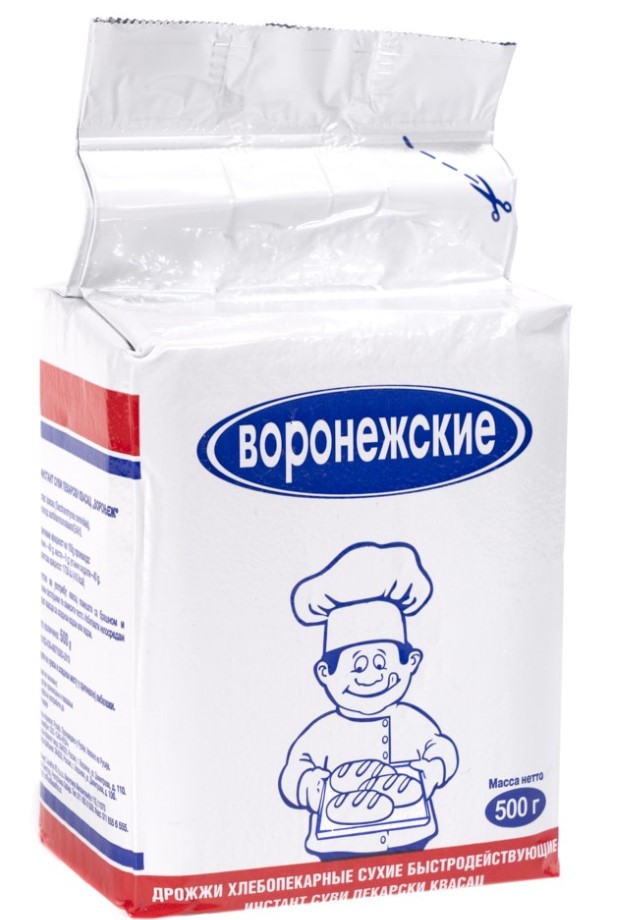 Дрожжи Воронежские 500г