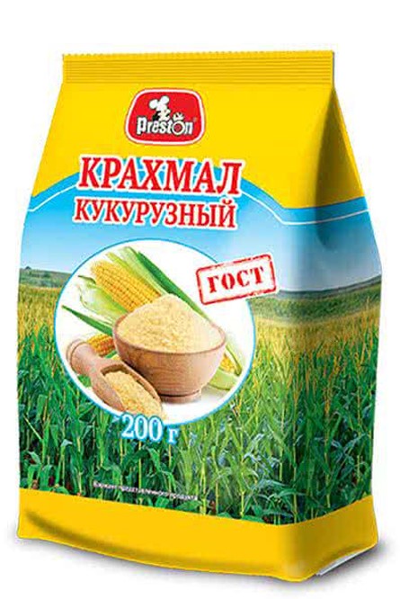Крахмал кукурузный 200г Pr.Preston