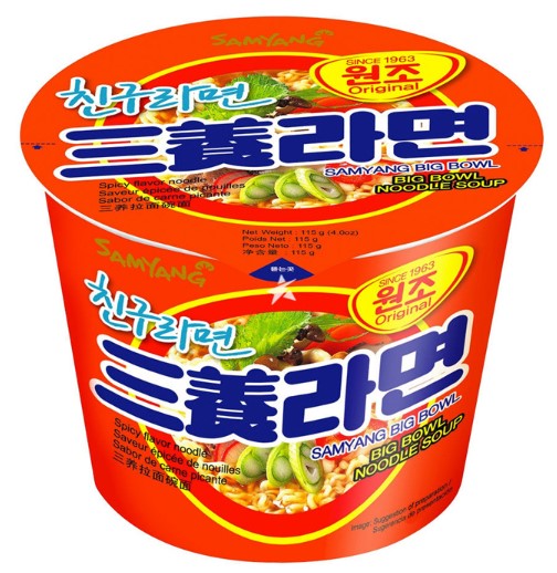 Лапша Самянг BIG BOWL в стакане 115г