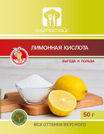 Лимонная кислота 50г Альта Спайс