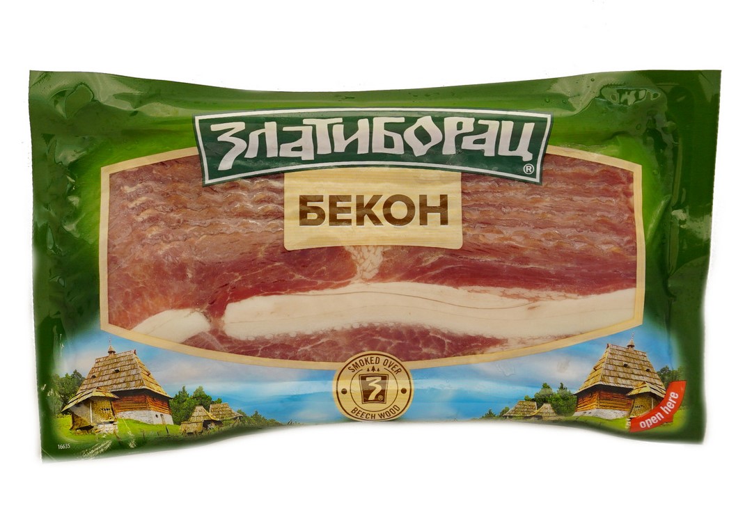 Бекон Златиборац 500г нарезка
