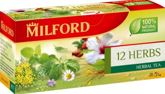 Чай 12 трав 20 пак МИЛФОРД