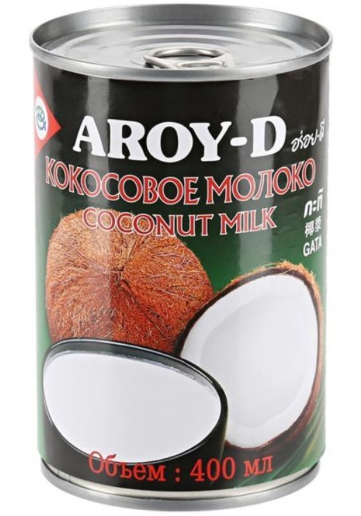 Кокосовое молоко 400мл AROY-D 17-19% ж/б
