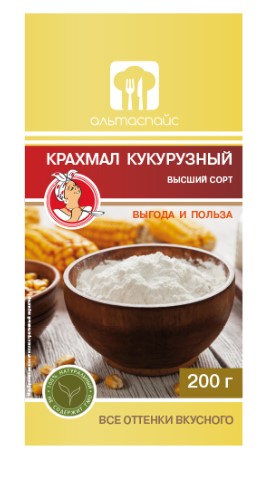 Крахмал кукурузный 200г Альта Спайс