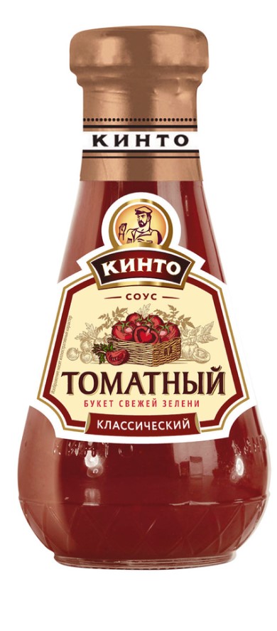 Соус томатный Класический 310гр Кинто