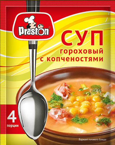 Суп гороховый с копч. Preston