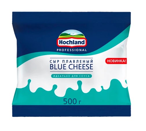 Сыр Hochland 500г плавленый BLUE CHEESE Россия