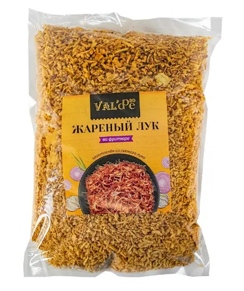 Лук жареный 1кг VALDE