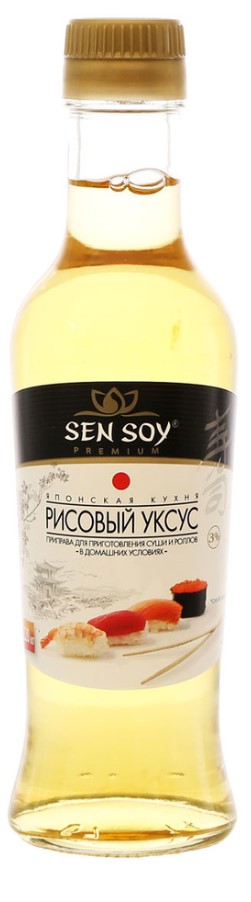 Уксус рисовый для суши 220мл Sen Soy 