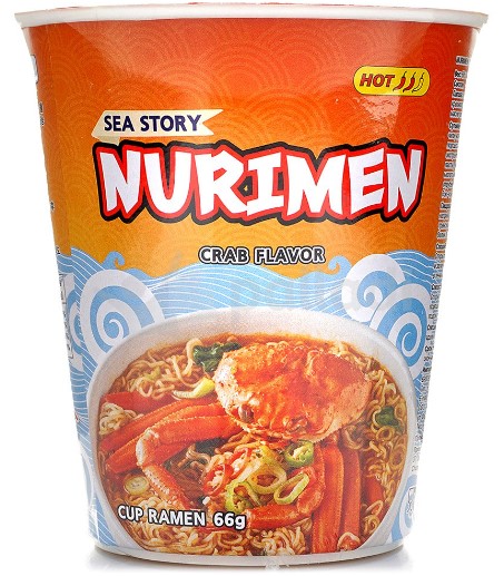 Лапша Нуримен б/п со вкусом краба 66г