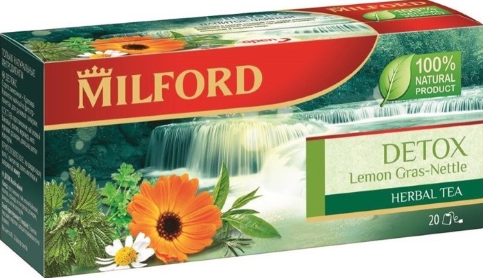 Чайный напиток Детокс 20 пак  МИЛФОРД