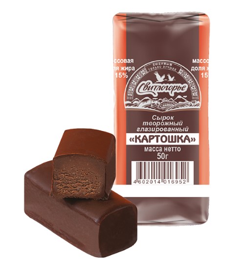 Сырок творожный глазированный «Картошка»