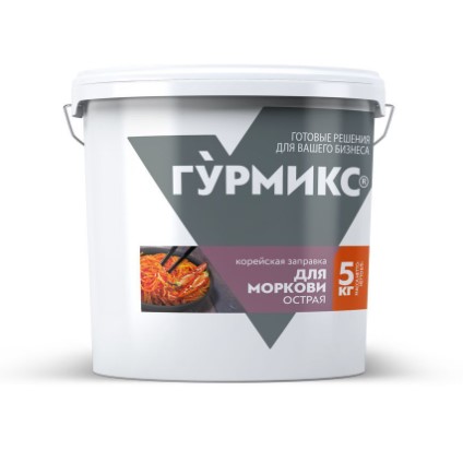 Корейская заправка для моркови острая Гурмикс 5кг