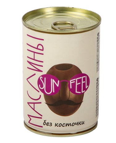 Маслины 300г SUNFEEL б.к.