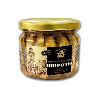 Шпроты  в масле из.балт. кильки  270г с/б