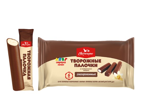 Творожные палочки глазированные