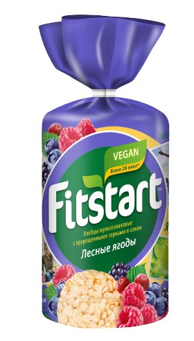 Хлебцы FITSTART 100г Лесные ягоды